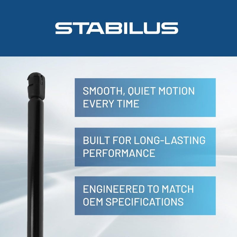 Stabilus Qty (2) Stabilus 4B-965360 Fits F250 F350 F450 F550 Super Duty 2017 To 2022 Hood Lift Supports - Image 2